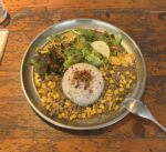 カレーのあとに、かき氷で一息。